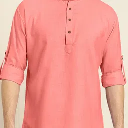 SHOPYCLICK Men Solid Regular Kurta-picture-27