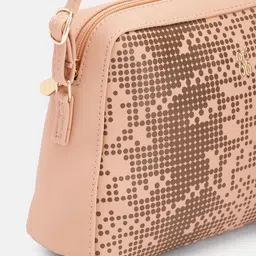 Baggit Micro Geometric Print PU Structured Sling Bag image 2