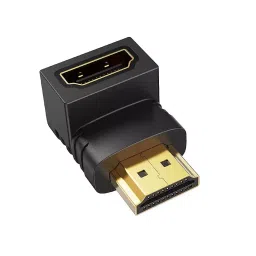 FEDUS HDMI Adapter 4K Male to Female Right Angle L-Type (Pack of 2 Pcs)-33
