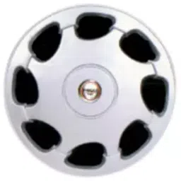 Prigan Toyota Qualis 35.56 cm (14 Inch) Press Fitting Wheel Cover (Set of 4)-picture-14