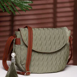 Anekaant Crossbody Sling Bag With Tasselled-25