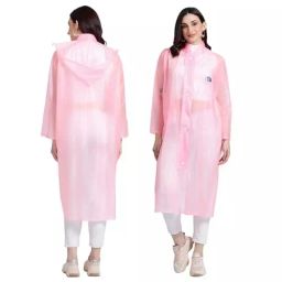 HACER Polyester Material Random Color Hooded Victoria Raincoat For Women & Ladies Size XXL, HC_VC52_RC-picture-19
