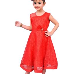 BAESD Net Fit & Flare Midi Dress image 4