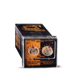 Selec 55XC-P8 48mm x 48mm Din Rail Panel Mounting Timer-11