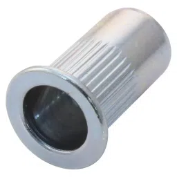 TR FASTENINGS Rivet Nut, Steel, Electro Zinc/Cr3, M4, W/M4MEDIUM/FLG/OE/ST/KG (Pack of 100 Pcs)-40