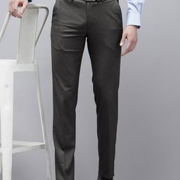 Van Heusen Men Slim Fit Formal Trousers-image-115