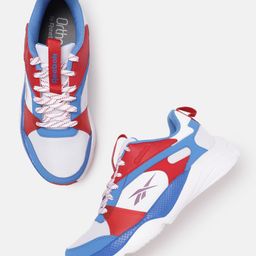 Reebok Men Woven Design Flash Athletic Running Shoes-10
