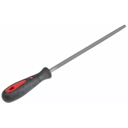 RS PRO 200mm, Second Cut, Round Engineers File with Soft-Grip Handle Model No 1611481 image 3
