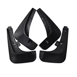 Auto Pearl Mud Flap/Splash Guard ‎ABS Plastic Black Compatible For Maruti Suzuki Xl6 (Set Of 4, Black) (Set of 2)-image-33