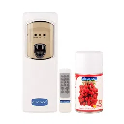 Airance Air Freshener Electronic Machine Dispenser With Remote & 250 ml Litchi Fragrance Spray Bottle (Pack of 2)-image-64
