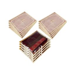 Aura Brown & Transparent 12 Pieces Multi-Utility Organisers-picture-34