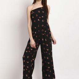 Marie Claire Black Printed Basic Jumpsuit-picture-53