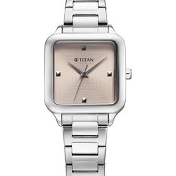 Titan Women Dial & Stainless Steel Straps Watch 95297SM01-image-6