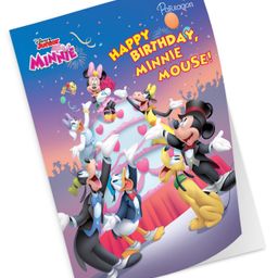 Junior Minnie's Bow Toons Happy Birthday Minnie Mouse Story Book - English-image-27