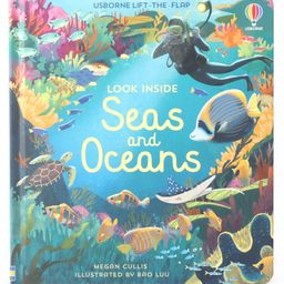 Usborne Look Insides Seas & Oceanus Book Megan Cullis - English-11