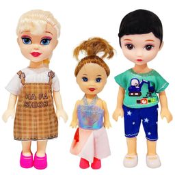 Bunie Realistic Dolls Toy with Cute Dresses for Girls3 Pcs Multicolor-image-46