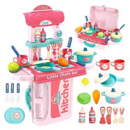 Comercio Kitchen Set for Girls Toy with Cooking Utensils Combo Items, Little Chef Realistic Miniature Chefs Pretend Play / Role Play Home Game - Multicolor-picture-22