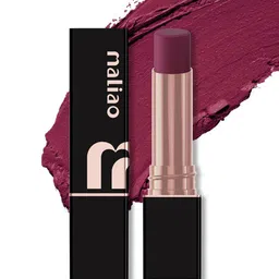 Maliao Super Non Transfer Matte Bullet Lipstick - 3.8 g - Plumful Cheer - 19-picture-43