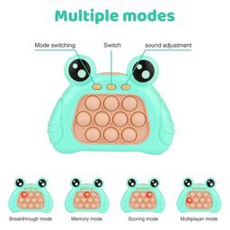 MUREN Pop Fast Push It Game for kids, Interactive Educational Sensory Fidget Toy for Kids Adults Assorted Color and Design Pack of 1 image 5