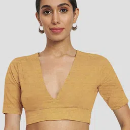 Thevasa V-Neck Readymade Saree Blouse-picture-26