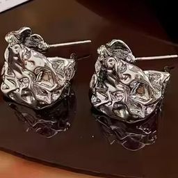 AKISON JEWELS Women Silver Western Silver-Plated Casual Drop Earrings-image-62