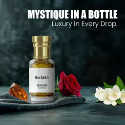 Arabian Aroma Bin Saikh Long Lasting Non Alcoholic Attar - 6 ml-17