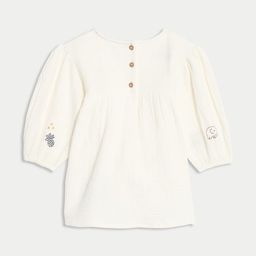 Marks & Spencer Girls Self Design A-Line Dress-4