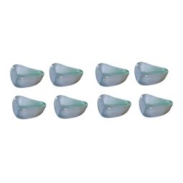 Safe-O-Kid High Quality Tear Drop Corner Caps Transparent - Pack of 8-8