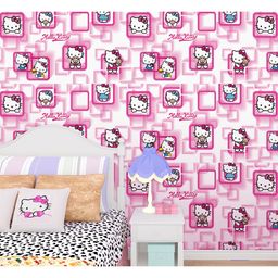 Oren Empower Kitty Decorative Wallpaper - Pink-picture-19