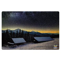 Webby Old Wooden House in Winter Forest Wooden Jigsaw Puzzle - 252 Pieces-picture-34