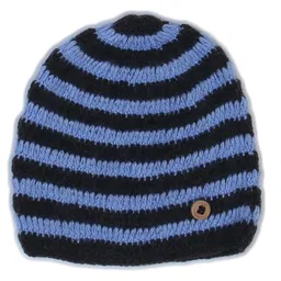 USHA ENTERPRISES Handmade Striped Cap - Blue- Diameter 42cm-picture-36