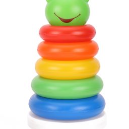 Ratnas Frog 5 Rings Stacking toy - Color May Vary-26