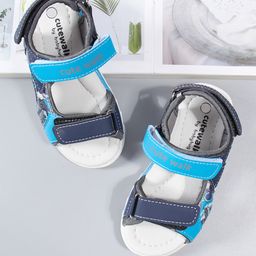 Cute Walk by Babyhug Sandals - Blue Grey-picture-14