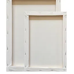 Art Street Set Of 2 Primed Pre Stretched Canvas with Wooden Frame image 3