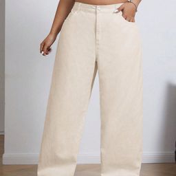 HIGH BUY Women Straight Fit High-Rise Jeans-image-61