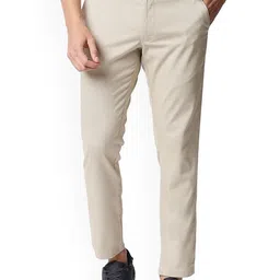 Basics Men Printed Comfort Trousers-image-54