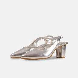 JM Looks Party Block Sandals with Bows image 3
