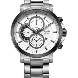 Alexandre Christie Men Dial & Stainless Steel Analogue Watch 6350MCBTBSL-image-51