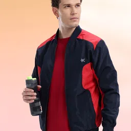 HRX by Hrithik Roshan Men Colourblocked Running Bomber Jacket-picture-40
