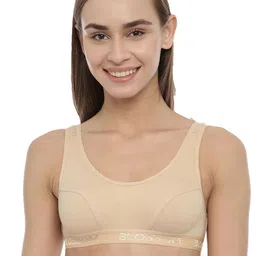 BLOSSOM Women Solid Full Coverage Non Padded Non-Wired Cotton Everyday Bra-image-22