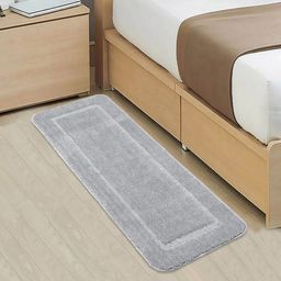 Saral Home Grey Anti Skid Water Absorbent Floor Runner-57