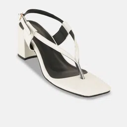 Rubeezz Solid Open Toe Block Sandals with Buckles-picture-35