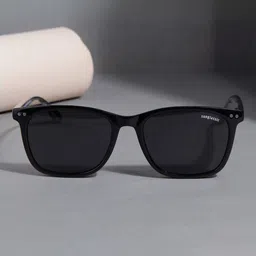 SUNGLASSIC Unisex Square Sunglasses with Polarised and UV Protected Lens image 2