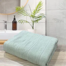 LABHAM Olive Green 1 Cotton 300 GSM Bath Towel-53