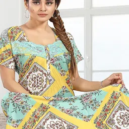 Moda Rapido Printed Maxi Nightdress-image-14