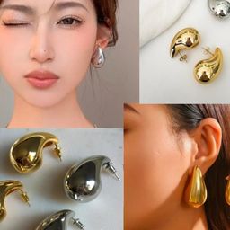 ISLANA Set of 2 Alloy Studs-2