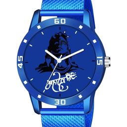 TARIDO Men Printed Dial & Straps Analogue Watch SF-931_MAHADEV_BLUE-image-68