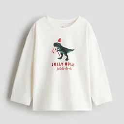H&M Boys Motif Detail Pure Cotton T-shirt-picture-9