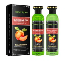 NANCY AJRAM Natural Hair Dye Color - 500 ml Each - Black-10