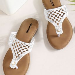 Anouk Women One Toe Flats-image-53